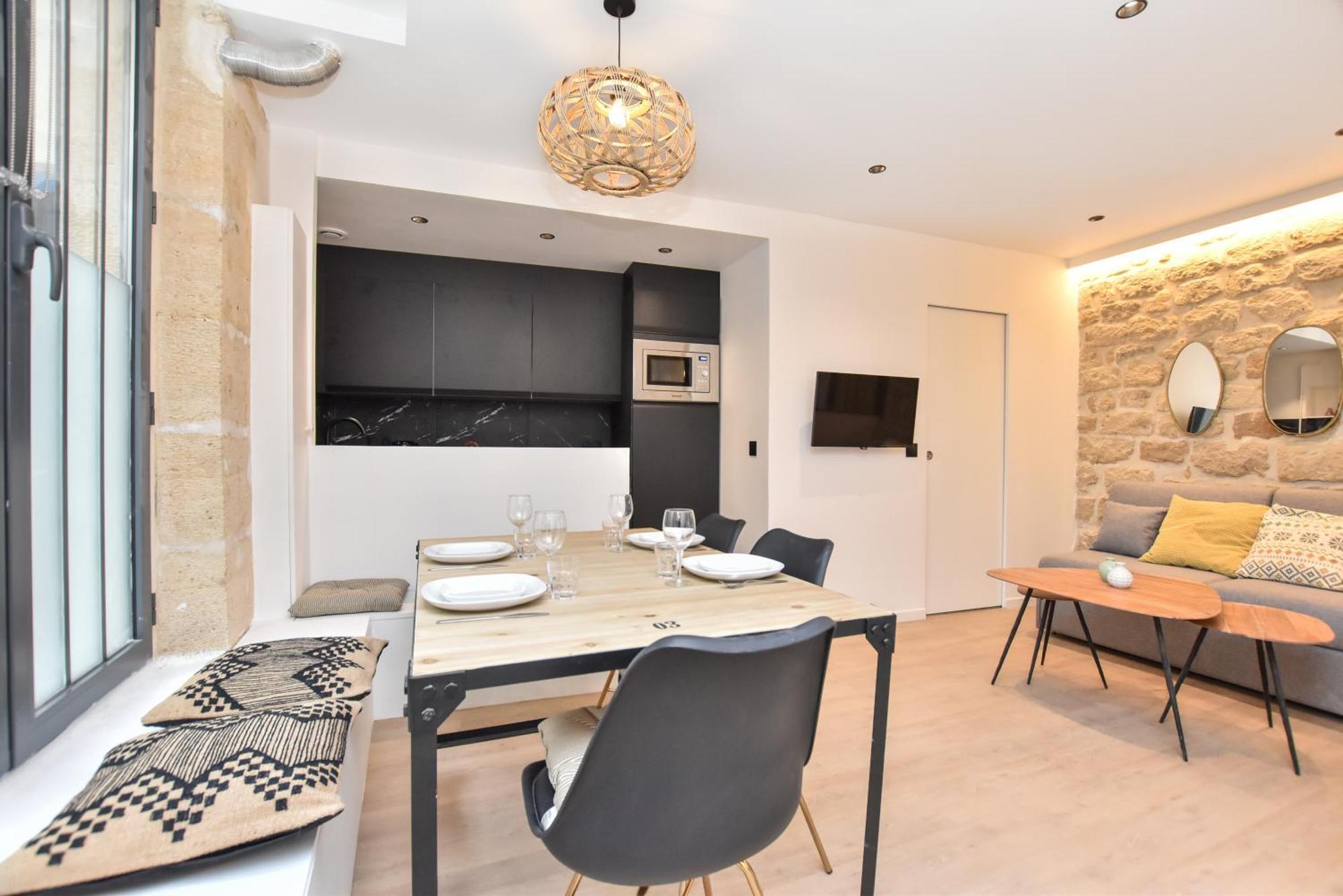 Cozy Apartment - 1Br-4P - Sentier Paris Exterior photo